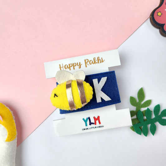 PERSONALISED WRISTBAND RAKHI - BEE