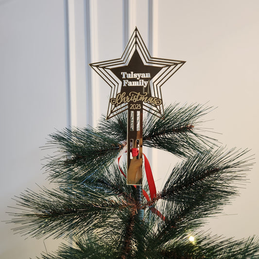 PERSONALISED TREE TOPPER